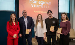 Homegrown Ventures Conference With Speakers Gus Minor, Dylan Lloyd,
Hilary Deverell And MC Melissa Deschenes